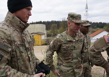 SMA Dailey visits famed OPFOR Soldiers at JMRC, Hohenfels