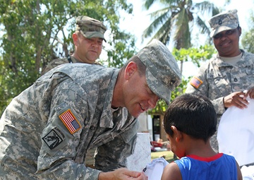 U.S. Servicemembers visit Liberty Children’s Home during Beyond the Horizon 2017