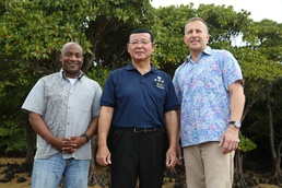 Military community, Okinawa residents participate in Camp Hansen Earth Day 2017