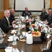 photos of Secretary of Defense Jim Mattis at the Ministry of Defense and IDF headquarters in Tel Aviv, April 21, 2017