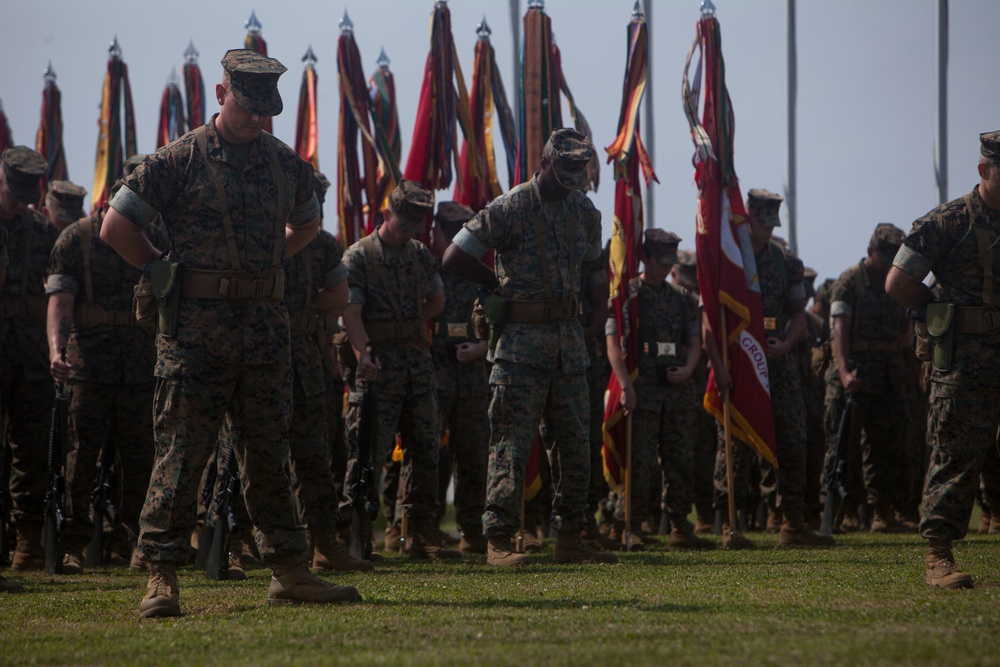 1st Marine Aircraft Wing Relief and Appointment Ceremony