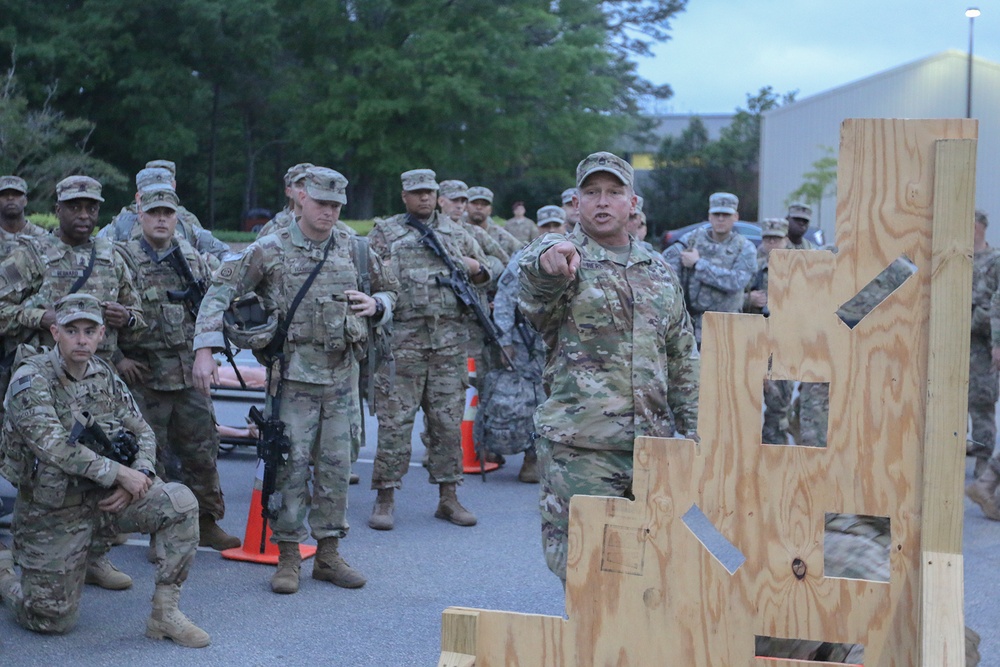 All American first sergeants team up for PT