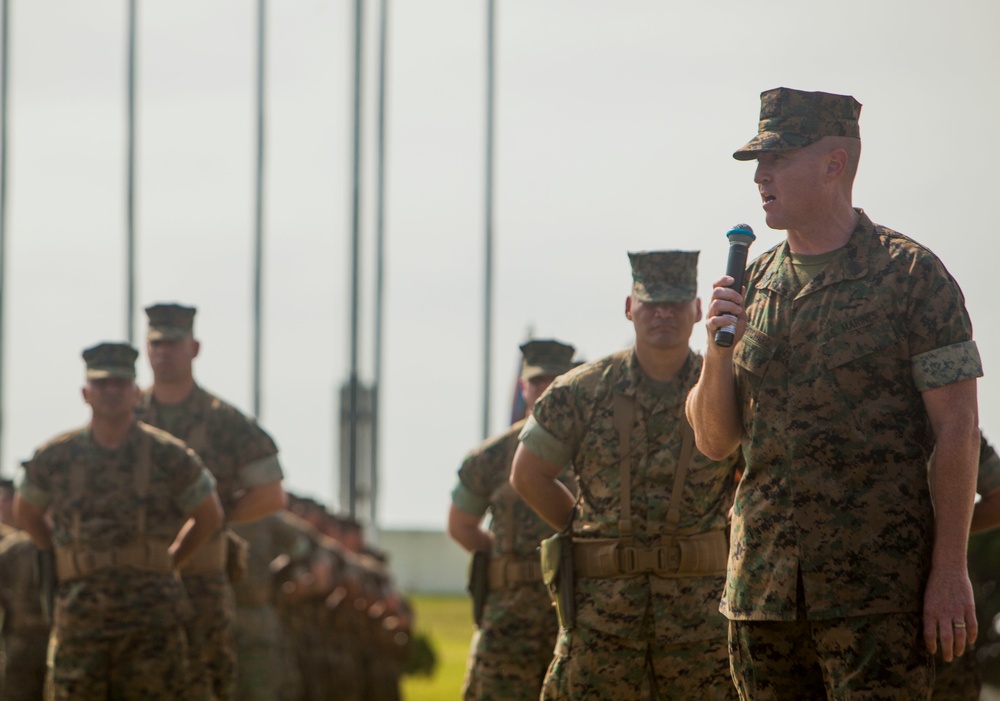 1st Marine Aircraft Wing Relief and Appointment Ceremony