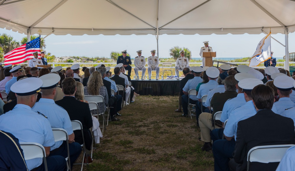 Coast Guard Sector Jacksonville conducts change of command ceremony