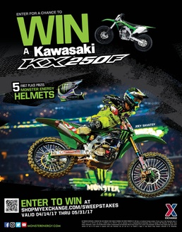 Monster Kawasaki Motorcycle Sweepstakes
