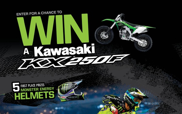 Exchange Gives Shoppers Chance to Win Kawasaki KX™250F Motorcycle