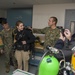 NJROTC Visit Navy Dive Locker