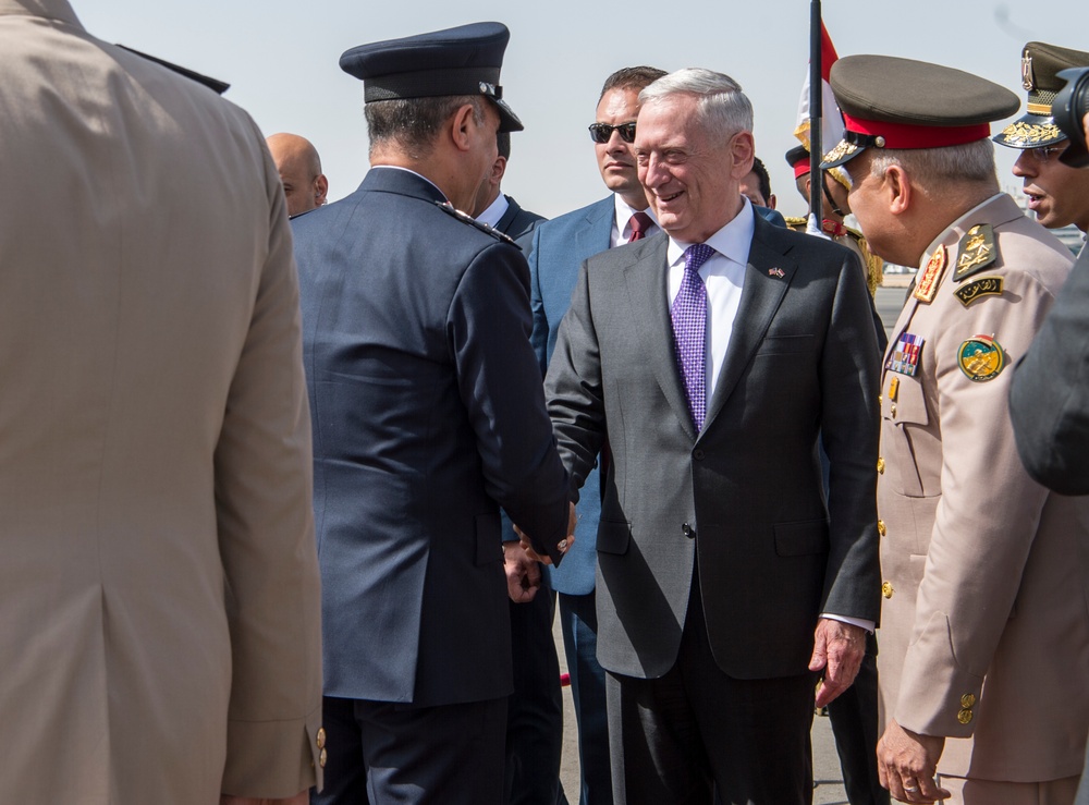 SD arrives in Egypt
