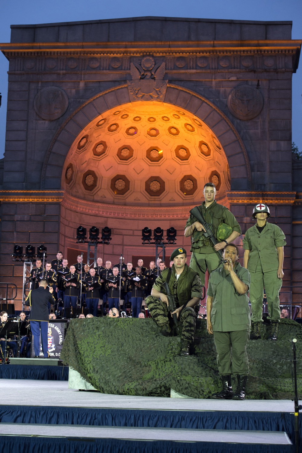 Army Stages Concert at Women’s Memorial