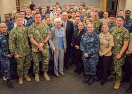 Former POW speaks at NMOTC