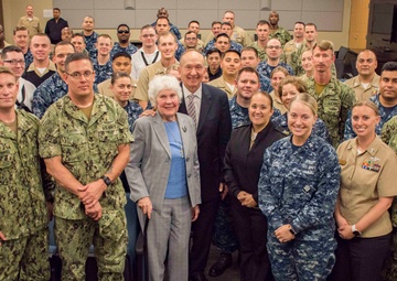 Former POW speaks at NMOTC