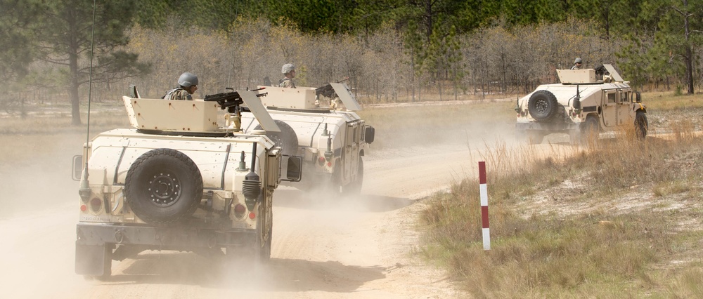 528th Sustainment Brigade Convoy Livefire Exercise