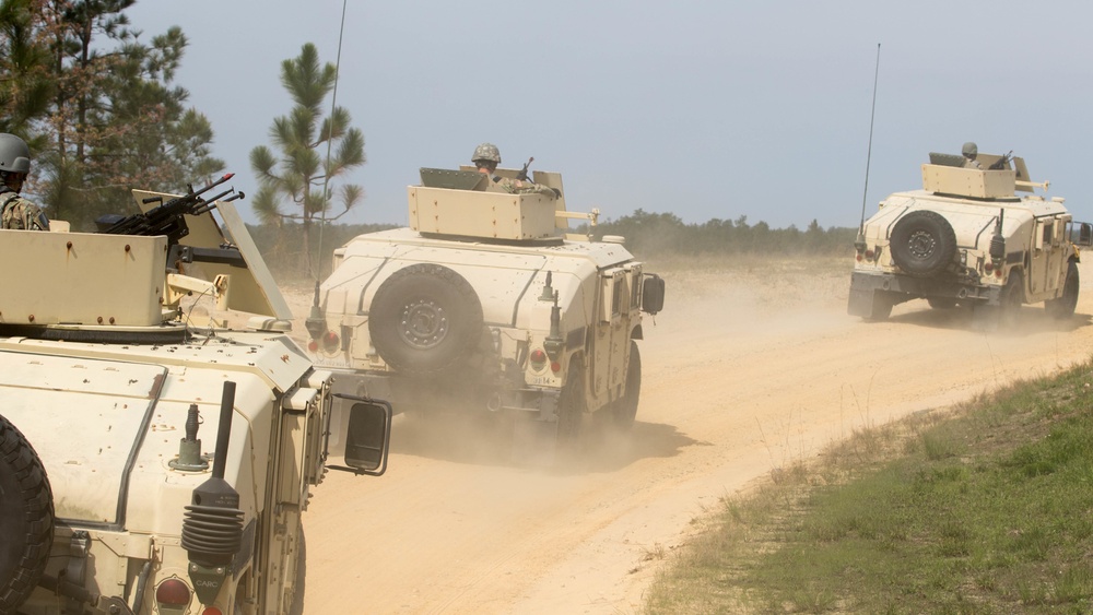 528th Sustainment Brigade Convoy Livefire Exercise