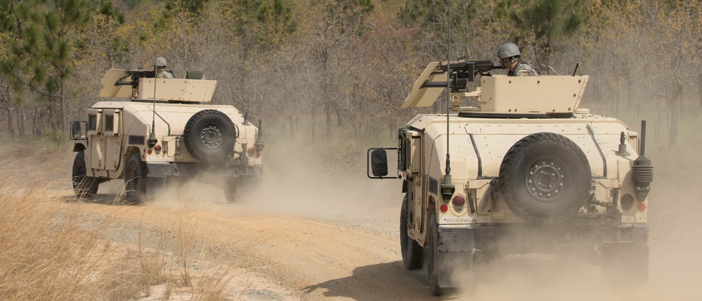 528th Sustainment Brigade Convoy Livefire Exercise