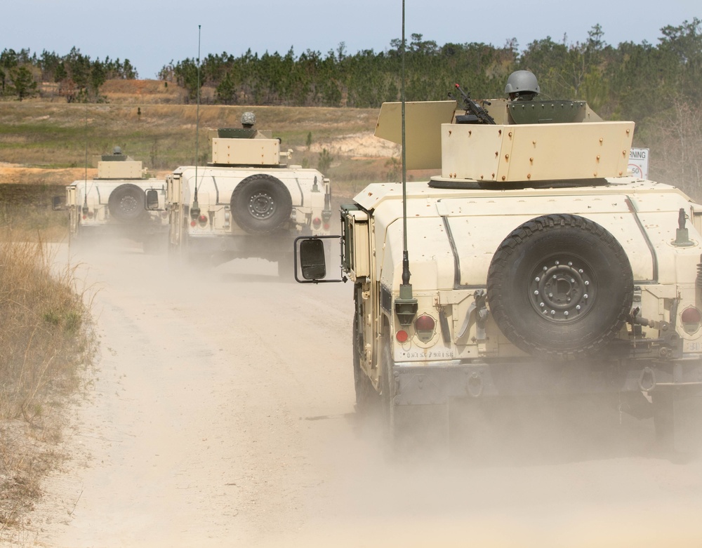 528th Sustainment Brigade Convoy Livefire Exercise