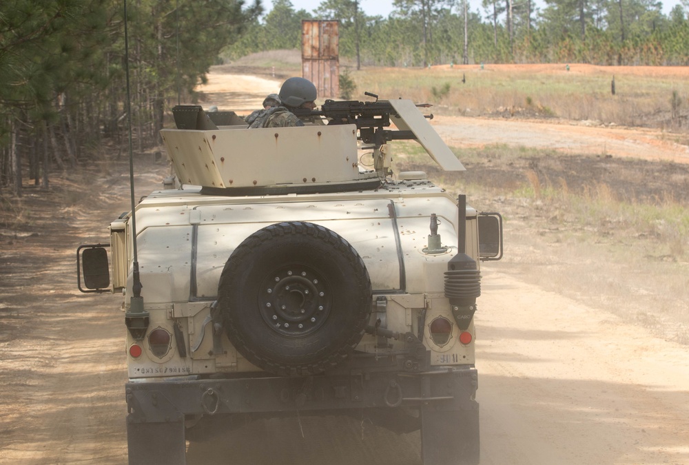 528th Sustainment Brigade Convoy Livefire Exercise