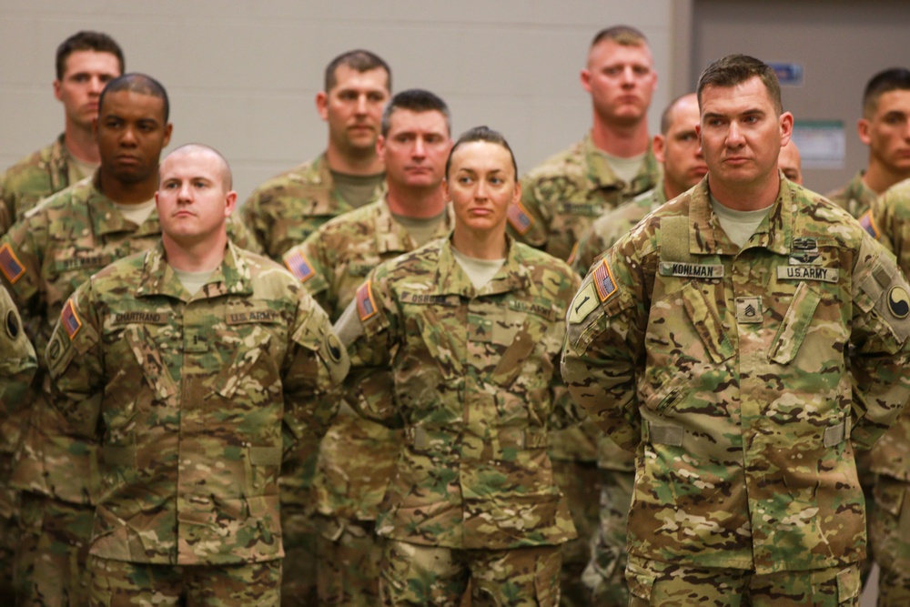 Kansas National Guard helicopter unit deploying in support of Operation Inherent Resolve