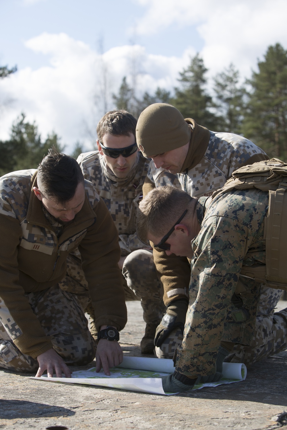 BSRF 17.1Marines with combined anti-armor team train with NATO Allies
