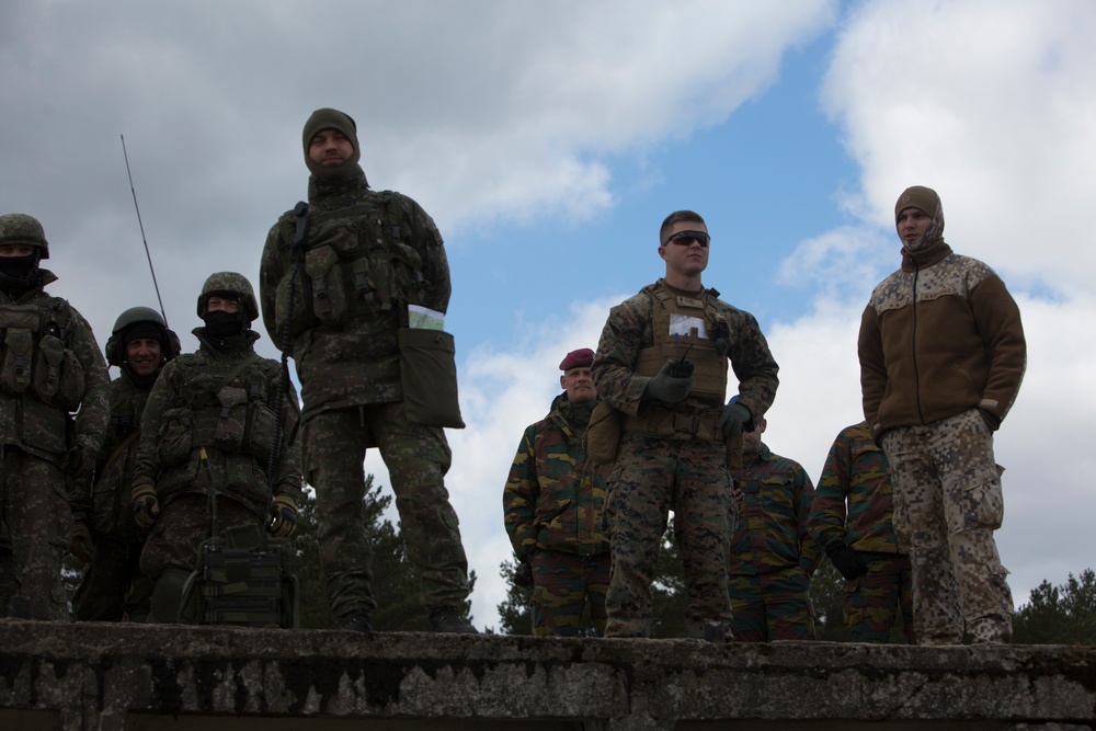 BSRF 17.1 Marines with combined anti-armor team train with NATO Allies