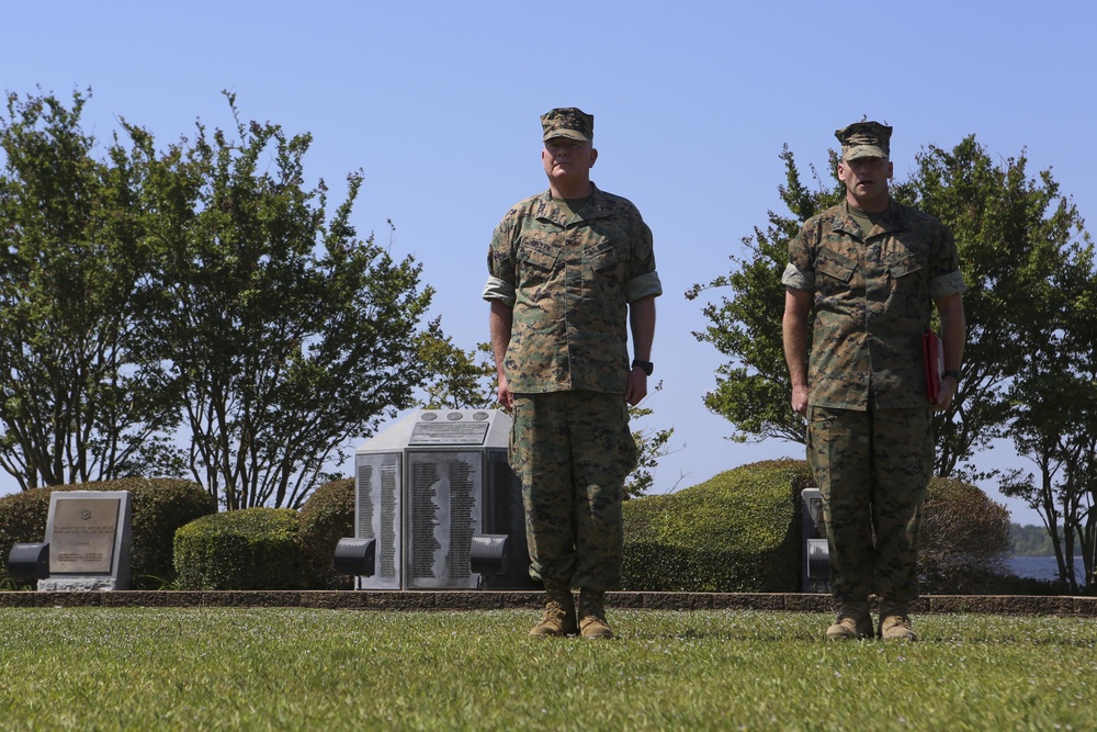 Marines from 2d MLG are awarded NCO and Marine of the Year