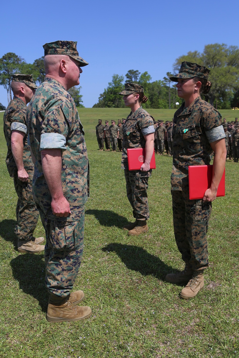 Marines from 2d MLG are awarded NCO and Marine of the Year