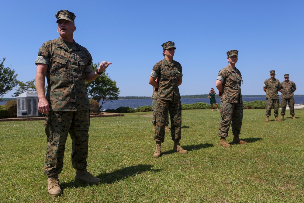 Marines from 2d MLG are awarded NCO and Marine of the Year