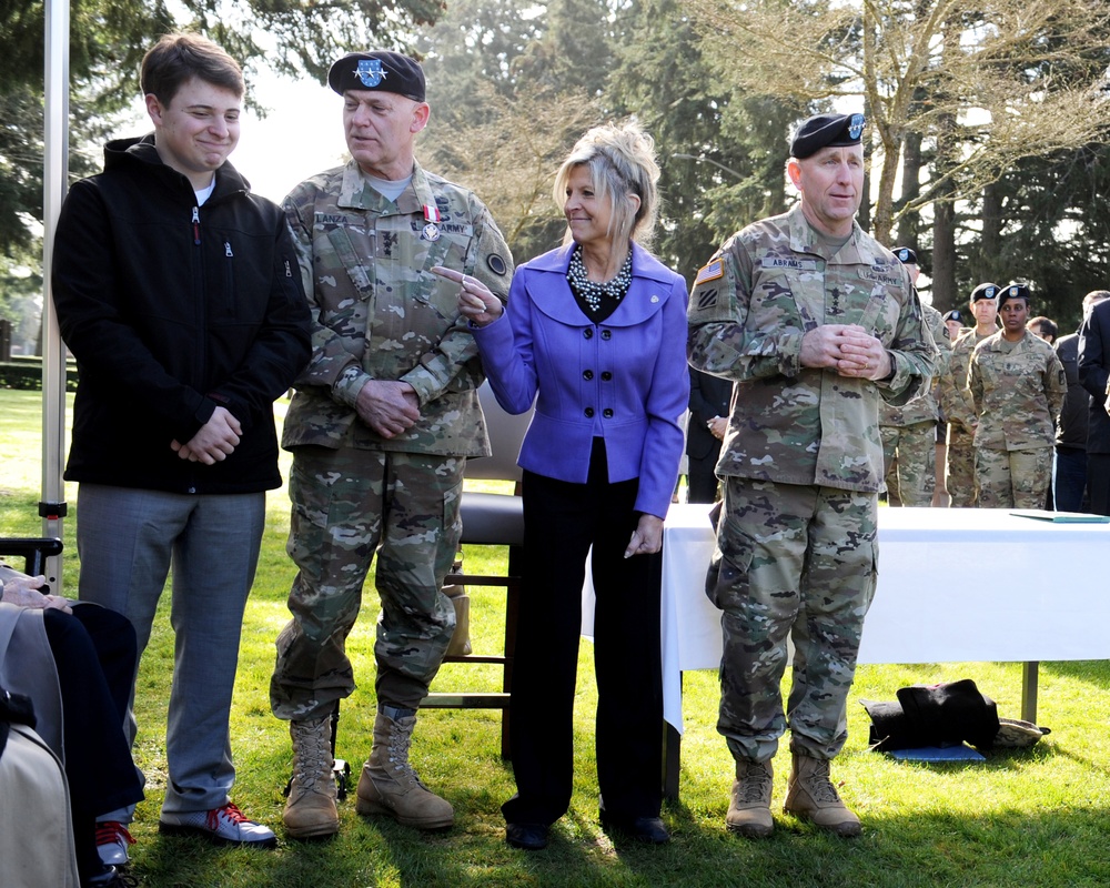 Lt. Gen. Lanza Distinguished Service Medal Award Ceremony