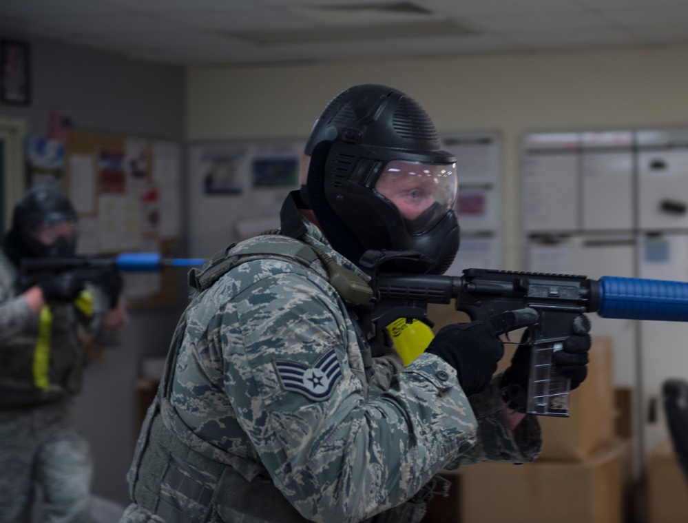 Active shooter exercise tests Airmen’s response