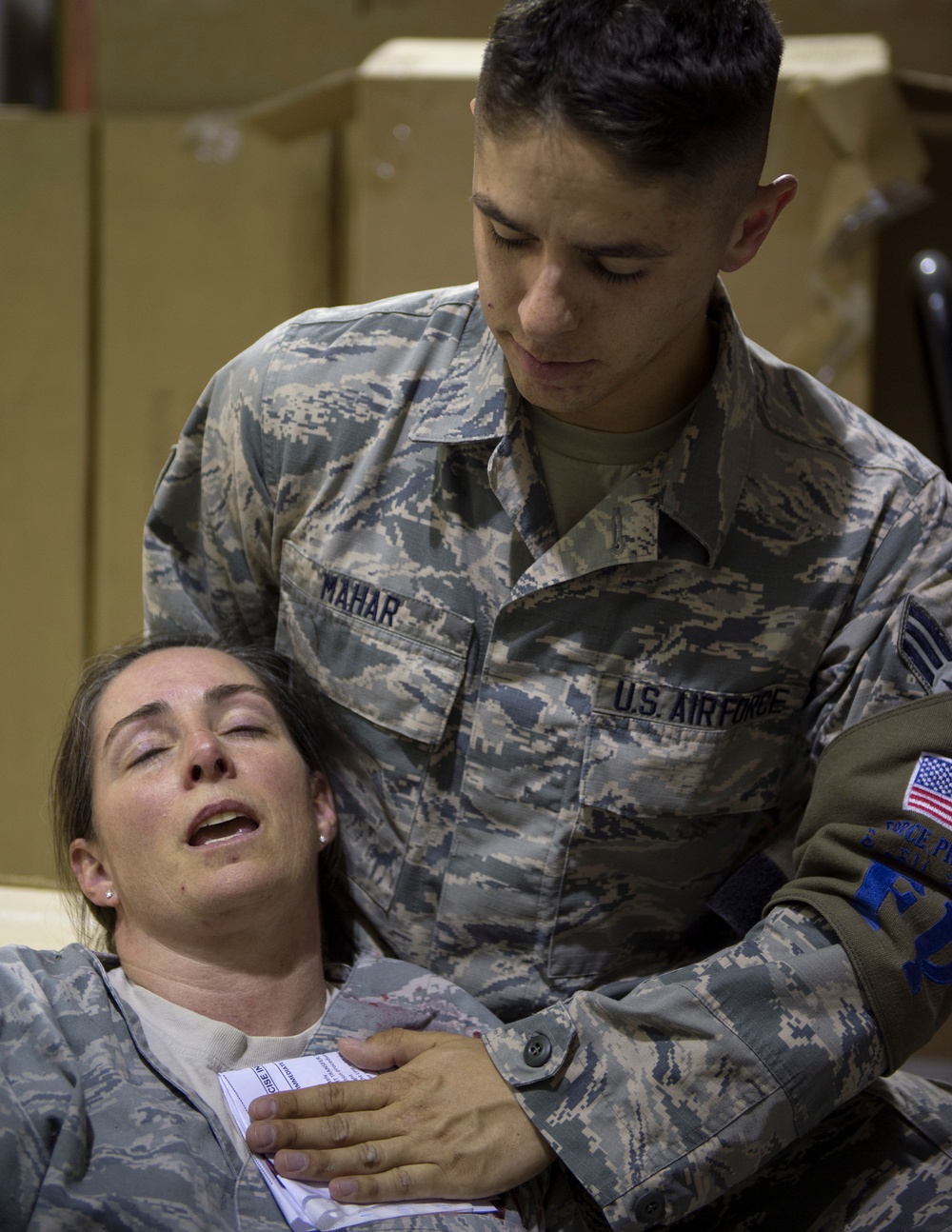 Active shooter exercise tests Airmen’s response