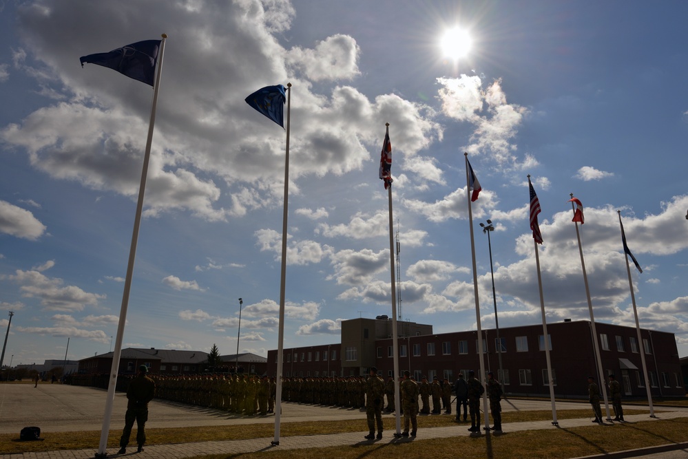 Estonian Defense Force Welcomes NATO's Enhanced Forward Presence Battle Group