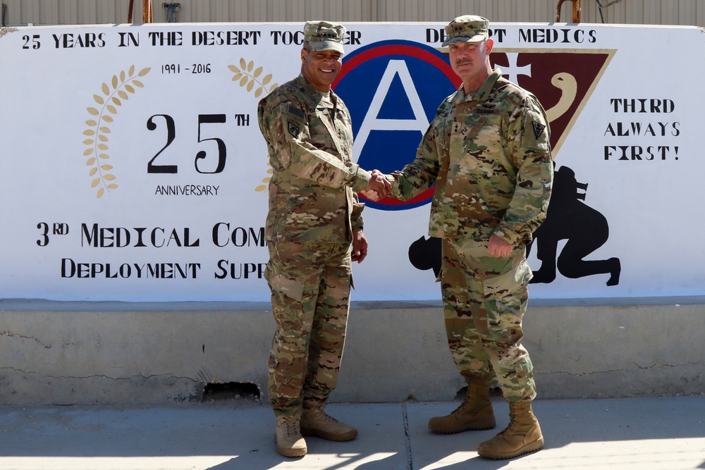 Desert Medics and ARCENT celebrate 25 years of partnership