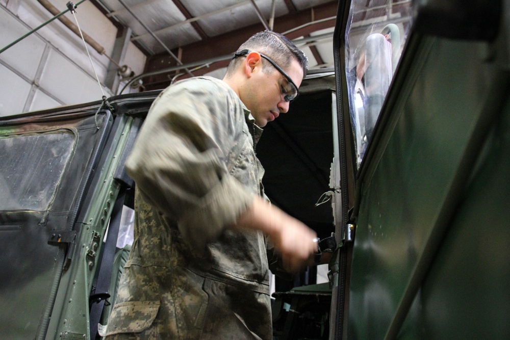 Maintenance keeps Operation Cold Steel moving, communicating
