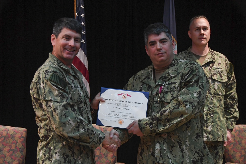 Destroyer Squadron 50/Task Force 55 Changes Command