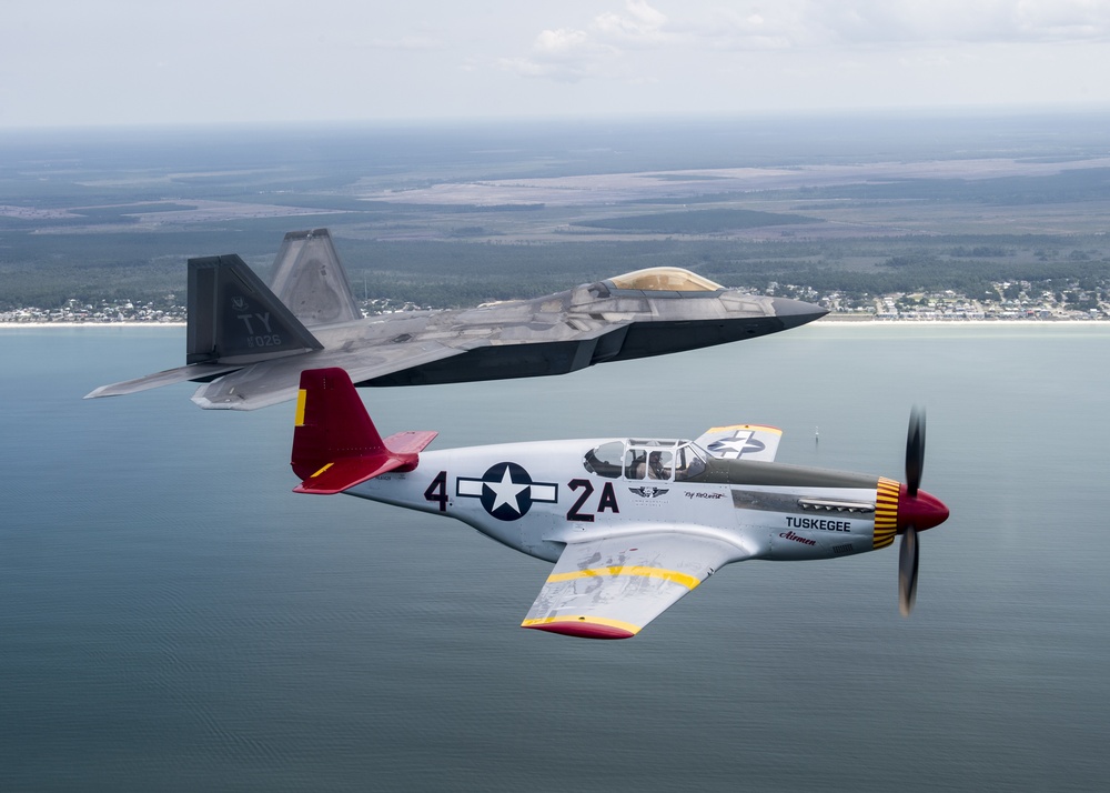 Tyndall Air Force Base Aircraft Support Airshow Opening Ceremony