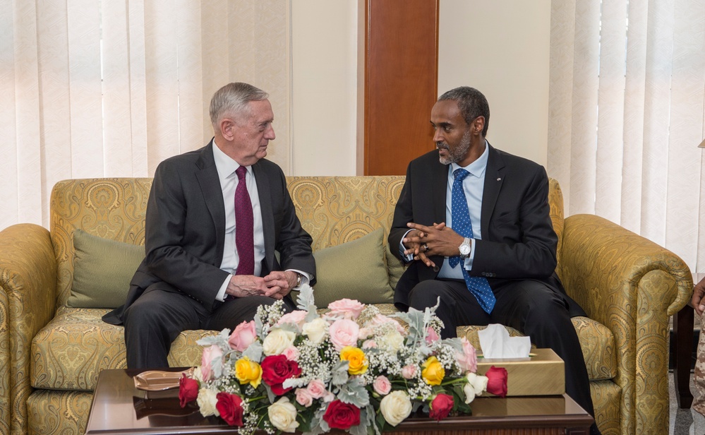 SD meets with Djibouti's minister of defense