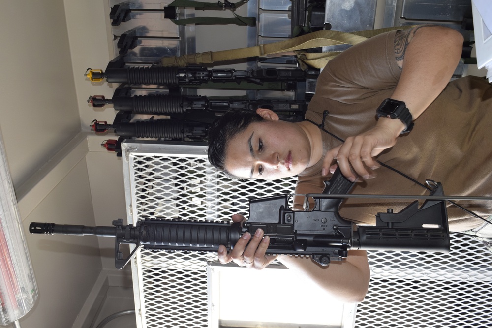 Coastal Riverine Squadron 1 Gears up for Firearms Qualifications