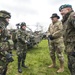 Battle Group Poland visits Elk, Poland