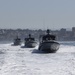 Coastal Riverine Squadron 1 Performs Boat Formations