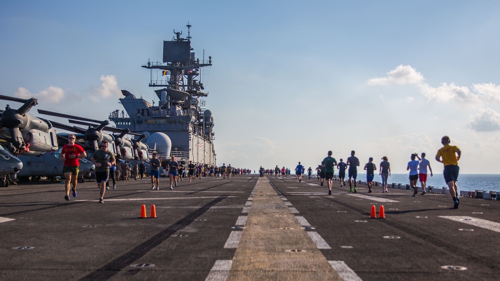 11th MEU, USS Makin Island Halfway Half Marathon