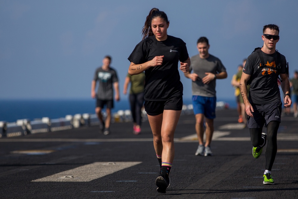 11th MEU, USS Makin Island Halfway Half Marathon