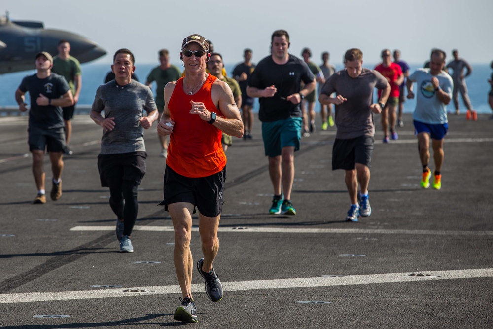 11th MEU, USS Makin Island Halfway Half Marathon