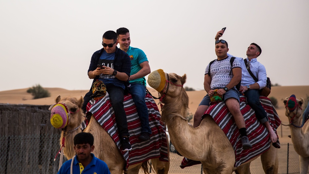 11th Marine Expeditionary Unit Dubai Port Visit Sunset Safari Tour