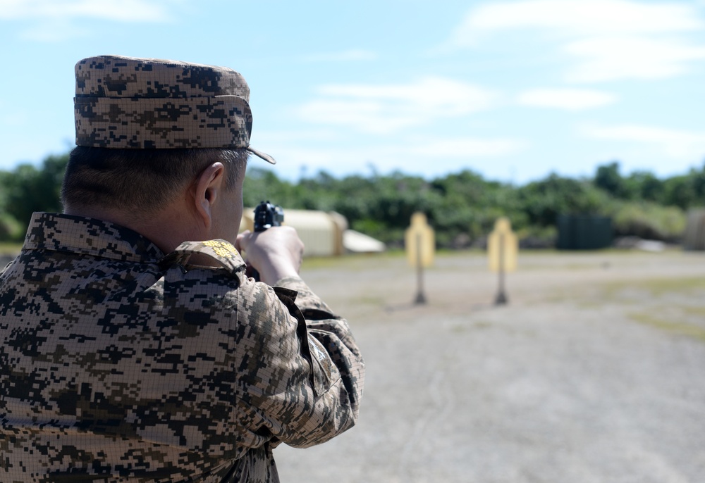 Pacific Defender 17-1 held at Andersen Air Force Base, Guam