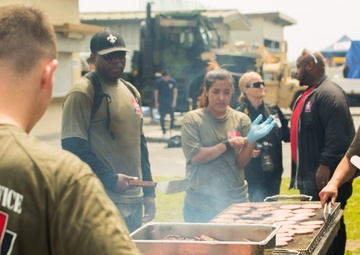Service members give back to community through Clean-Up Day