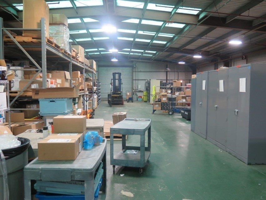 Letterkenny Munitions Center’s Supply Support Warehouse before the recent upgrade.