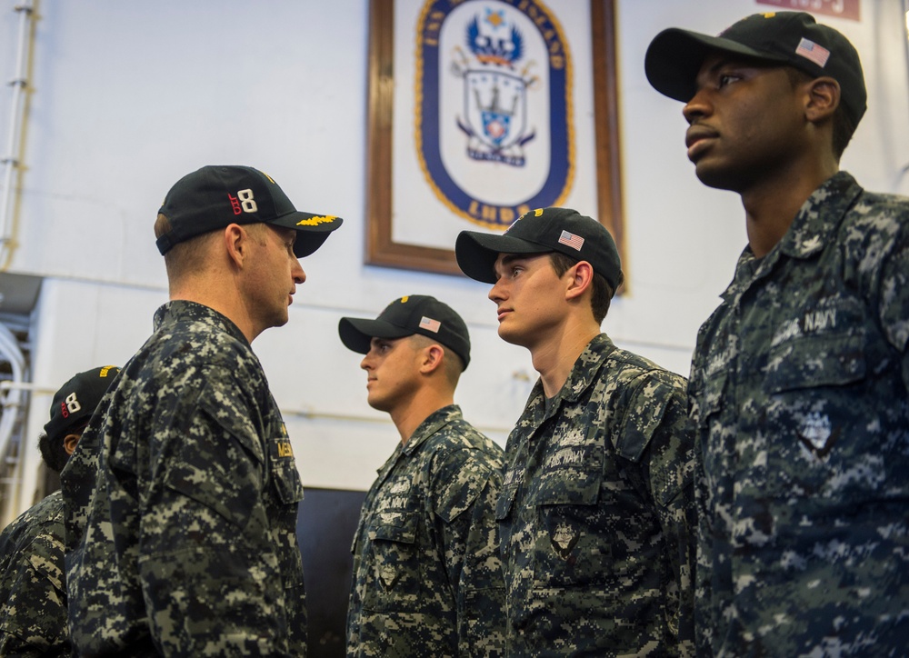 USS MAKIN ISLAND DEPLOYMENT