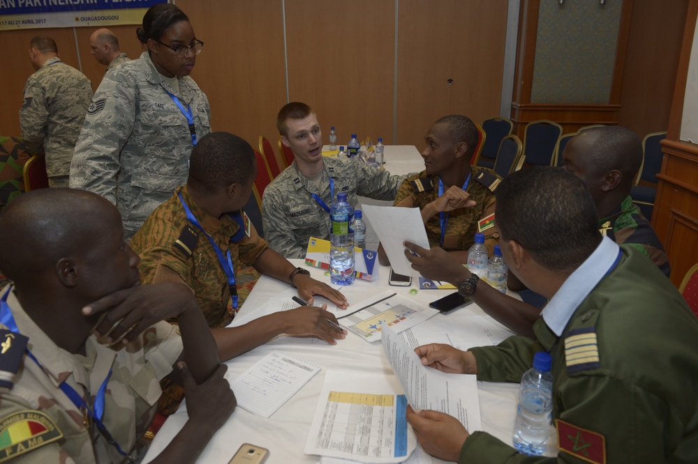 African Partnership Flight in Burkina Faso