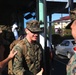 Marines and Sailors with the Georgina Liason Team return home