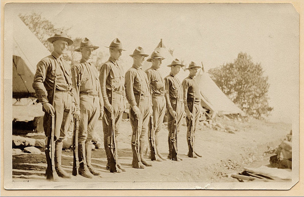 New York Guard members served a century ago
