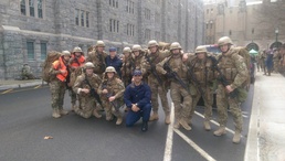 Coast Guard Academy Competes in the annual Sandhurst Competition, April 8, 2017